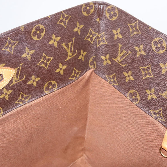 LOUIS VUITTON Monogram Sac Shopping Tote Bag M51108 LV Auth 157867