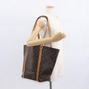 LOUIS VUITTON Monogram Sac Shopping Tote Bag M51108 LV Auth 157867-21