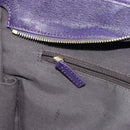 FENDI Zucca Canvas Tote Bag Black Brown Purple Auth 157871-21