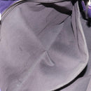 FENDI Zucca Canvas Tote Bag Black Brown Purple Auth 157871-22