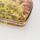 BALLY Chain Shoulder Bag Leather Multicolor Gold Auth 157876-9