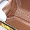 BALLY Chain Shoulder Bag Leather Multicolor Gold Auth 157876-17