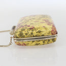 BALLY Chain Shoulder Bag Leather Multicolor Gold Auth 157876-3