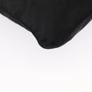 PRADA Shoulder Bag Nylon Black Silver Auth 157878-9