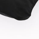 PRADA Shoulder Bag Nylon Black Silver Auth 157878-14