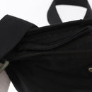 PRADA Shoulder Bag Nylon Black Silver Auth 157878-10