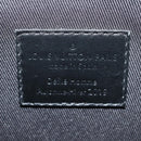 LOUIS VUITTON taiga rainbow Chain Pochette A4 tas Zwart M30347 LV Auth 157880M-11