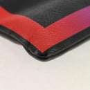 LOUIS VUITTON taiga rainbow Chain Pochette A4 tas Zwart M30347 LV Auth 157880M-7
