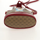 GUCCI Micro GG Supreme Doraemon Mini Bucket Bag PVC Beige 647801 Auth 157883A-5