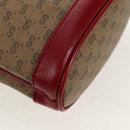 GUCCI Micro GG Supreme Doraemon Mini Bucket Bag PVC Beige 647801 Auth 157883SM-18