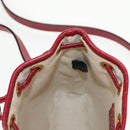 GUCCI Micro GG Supreme Doraemon Mini Bucket Bag PVC Beige 647801 Auth 157883A-23