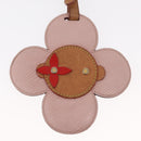 LOUIS VUITTON Epi Bijoux Sac Tag Vivienne Name Tag Pink M69572 LV Auth 157885-3