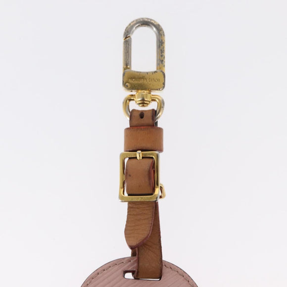 LOUIS VUITTON Epi Bijoux Sac Tag Vivienne Name Tag Pink M69572 LV Auth 157885
