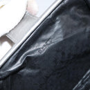 BALLY Pouch Leather Silver Auth 157887-9