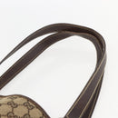 GUCCI GG Canvas Tote Bag Beige Gold 153009 Auth 157903-7