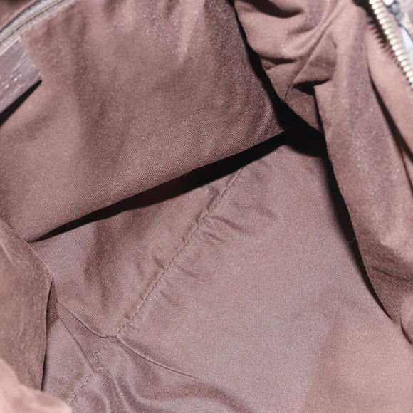 GUCCI GG Canvas Abbey Shoulder Bag Beige Gold 204940 Auth 157904