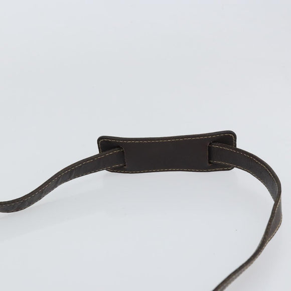 GUCCI GG Canvas Abbey Shoulder Bag Beige Gold 204940 Auth 157904