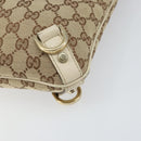 GUCCI GG Canvas Abbey Shoulder Bag Beige Gold 131326 Auth 157905-9
