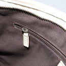 GUCCI GG Canvas Abbey Shoulder Bag Beige Gold 131326 Auth 157905-21