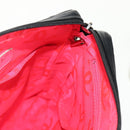 CHANEL Matelasse Cambon Line Shoulder Bag Leather Black Silver CC Auth 157909V-23