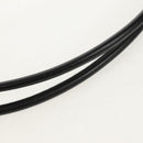 CHANEL Matelasse Cambon Line Shoulder Bag Leather Black Silver CC Auth 157909V-14