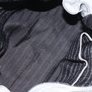 CELINE Hand Bag Leather Silver Auth 157912-16