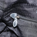 CELINE Hand Bag Leather Silver Auth 157912-19