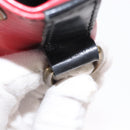 LOUIS VUITTON Epi Petit Noe Shoulder Bag Bicolor Black Red M44017 LV Auth 157914-12