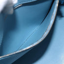 LOUIS VUITTON Monogram Vernis Houston Hand Bag Baby Blue M91005 LV Auth 157916-21
