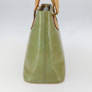 LOUIS VUITTON Monogram Vernis Houston Hand Bag Baby Blue M91005 LV Auth 157916-4