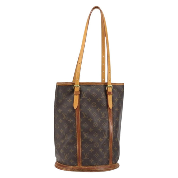 LOUIS VUITTON Monogram Bucket GM Shoulder Bag M42236 LV Auth 157917