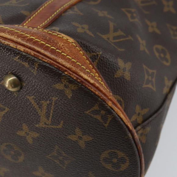 LOUIS VUITTON Monogram Bucket GM Shoulder Bag M42236 LV Auth 157917