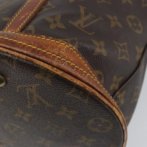 LOUIS VUITTON Monogram Bucket GM Shoulder Bag M42236 LV Auth 157917