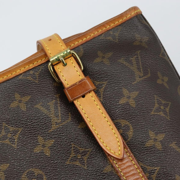 LOUIS VUITTON Monogram Bucket GM Shoulder Bag M42236 LV Auth 157917