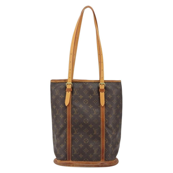 LOUIS VUITTON Monogram Bucket GM Shoulder Bag M42236 LV Auth 157917