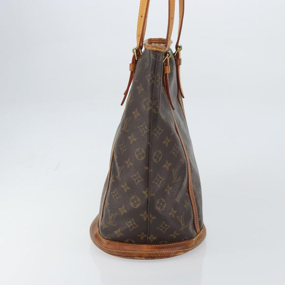 LOUIS VUITTON Monogram Bucket GM Shoulder Bag M42236 LV Auth 157917