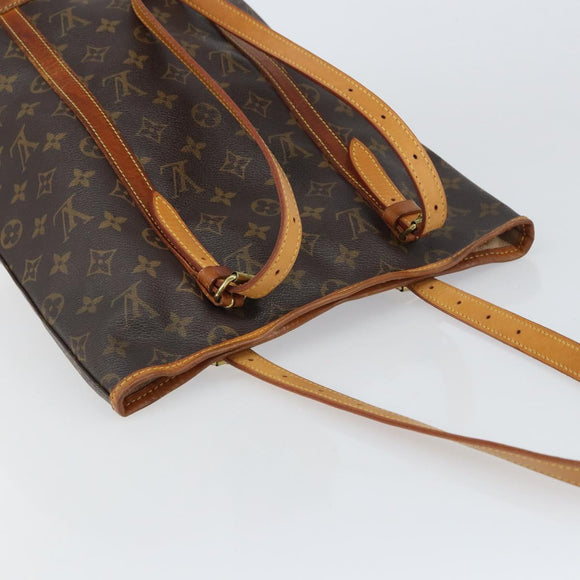 LOUIS VUITTON Monogram Bucket GM Shoulder Bag M42236 LV Auth 157917