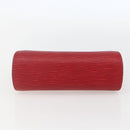 LOUIS VUITTON Epi Dauphine PM Pouch Castilian Red M48447 LV Auth 157922-6