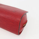 LOUIS VUITTON Epi Dauphine PM Pouch Castilian Red M48447 LV Auth 157922-7