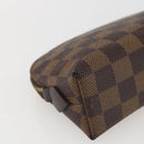 LOUIS VUITTON Damier Ebene Pochette Cosmetic PM Pouch N47516 LV Auth 157923-16