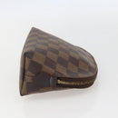 LOUIS VUITTON Damier Ebene Pochette Cosmetic PM Pouch N47516 LV Auth 157923-4