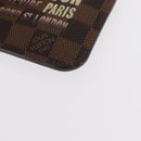 LOUIS VUITTON Damier Ebene Pochette Cles NM Coin Purse N63094 LV Auth 157924V-14