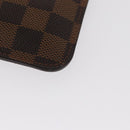 LOUIS VUITTON Damier Ebene Pochette Cles NM Coin Purse N63094 LV Auth 157924V-15