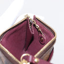 LOUIS VUITTON Damier Ebene Pochette Cles NM Coin Purse N63094 LV Auth 157924V-18