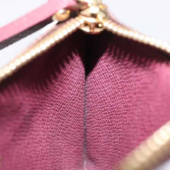 LOUIS VUITTON Damier Ebene Pochette Cles NM Coin Purse N63094 LV Auth 157924V
