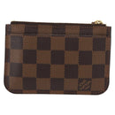 LOUIS VUITTON Damier Ebene Pochette Cles NM Coin Purse N63094 LV Auth 157924V-2