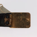 Christian Dior Trotter Canvas Belt 32.7"" Beige Auth 157925-6