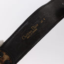 Christian Dior Trotter Canvas Belt 32.7"" Beige Auth 157925-9