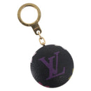 LOUIS VUITTON Monogram Multicolor Astropill Key Holder Black M51912 Auth 157928-1