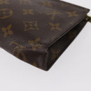 LOUIS VUITTON Monogram Poche Toilette 15 Pouch M47546 LV Auth 157939-16